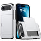 Shockproof Armor Phone Case with Card Slot, For iPhone Air, For iPhone 16 Pro Max