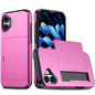 Shockproof Armor Phone Case with Card Slot, For iPhone 17 Pro, For iPhone 17