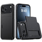 Shockproof Armor Phone Case with Card Slot, For iPhone 18, For iPhone 18 Pro
