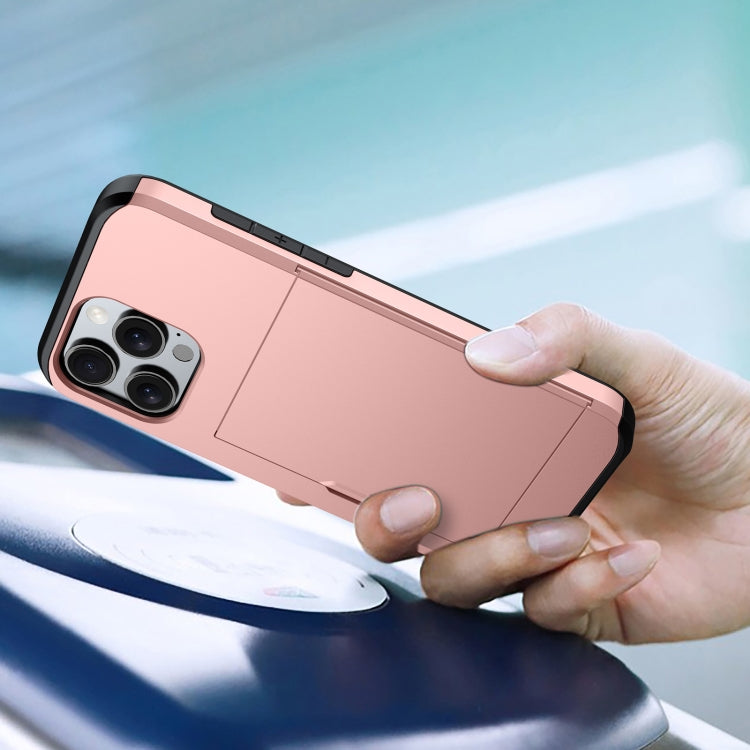 Shockproof Armor Phone Case with Card Slot, For iPhone 17, For iPhone Air