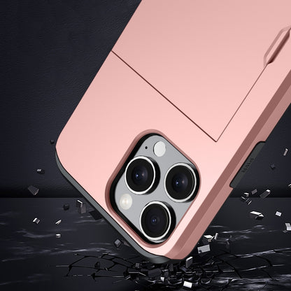 Shockproof Armor Phone Case with Card Slot, For iPhone 18 Pro Max, For iPhone 17e / 16e