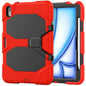 Colorful Silicone Heavy Duty Hybrid PC Tablet Case, For iPad Air 11 2026 / 2025 / 2024, For iPad Pro 11 2025 / 2024