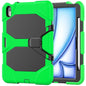 Colorful Silicone Heavy Duty Hybrid PC Tablet Case, For iPad Air 11 2026 / 2025 / 2024, For iPad Pro 11 2025 / 2024