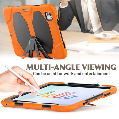 Colorful Silicone Heavy Duty Hybrid PC Tablet Case, For iPad Pro 11 2025 / 2024, For iPad Air 11 2025 / 2024