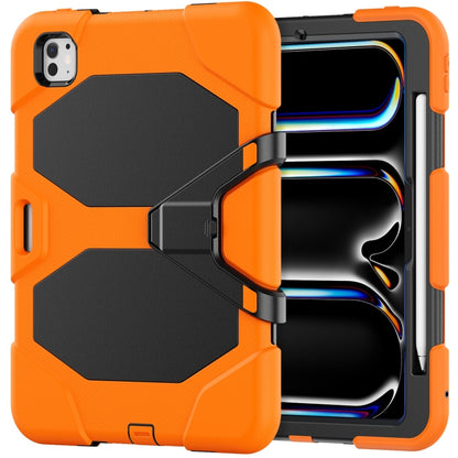 Colorful Silicone Heavy Duty Hybrid PC Tablet Case, For iPad Air 11 2026 / 2025 / 2024, For iPad Pro 11 2025 / 2024