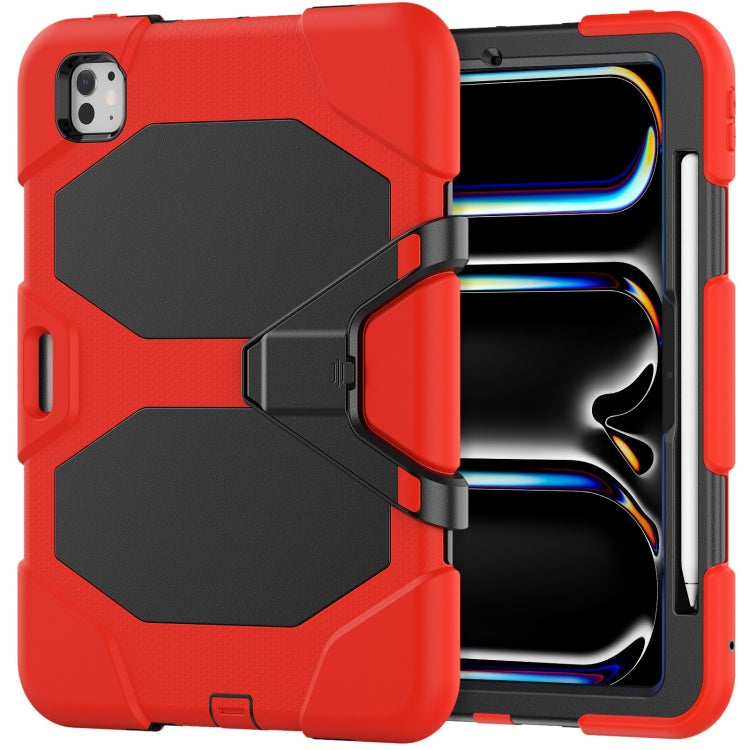 Colorful Silicone Heavy Duty Hybrid PC Tablet Case, For iPad Pro 11 2025 / 2024, For iPad Air 11 2025 / 2024