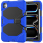 Colorful Silicone Heavy Duty Hybrid PC Tablet Case, For iPad Air 11 2026 / 2025 / 2024, For iPad Pro 11 2025 / 2024
