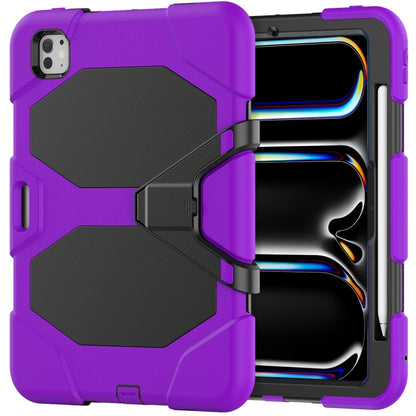 Colorful Silicone Heavy Duty Hybrid PC Tablet Case, For iPad Air 11 2026 / 2025 / 2024, For iPad Pro 11 2025 / 2024