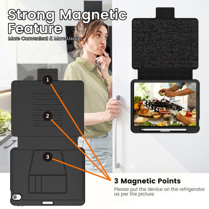Smart B Magnetic Holder Leather Tablet Case, For iPad Air 11 2026 / 2025 / 2024, For iPad Pro 11 2025 / 2024