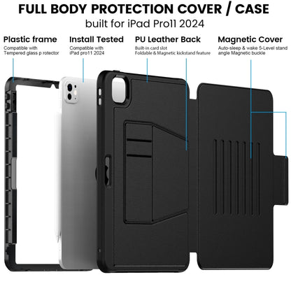 Smart B Magnetic Holder Leather Tablet Case