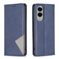 Rhombus Texture Magnetic Leather Phone Case, For Samsung Galaxy S25 Edge 5G, For Samsung Galaxy S25 5G, For Samsung Galaxy S25+ 5G, For Samsung Galaxy S25 Ultra 5G