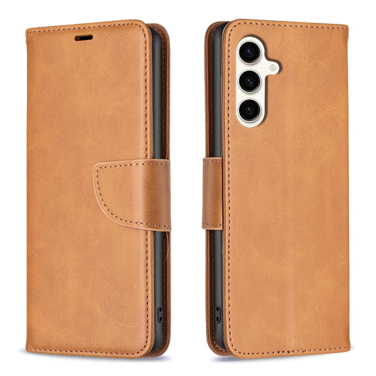 Lambskin Texture Pure Color Flip Leather Phone Case