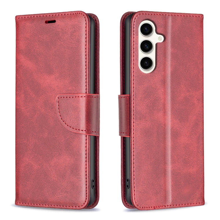 Lambskin Texture Pure Color Flip Leather Phone Case