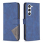 Magnetic Buckle Rhombus Texture Leather Phone Case