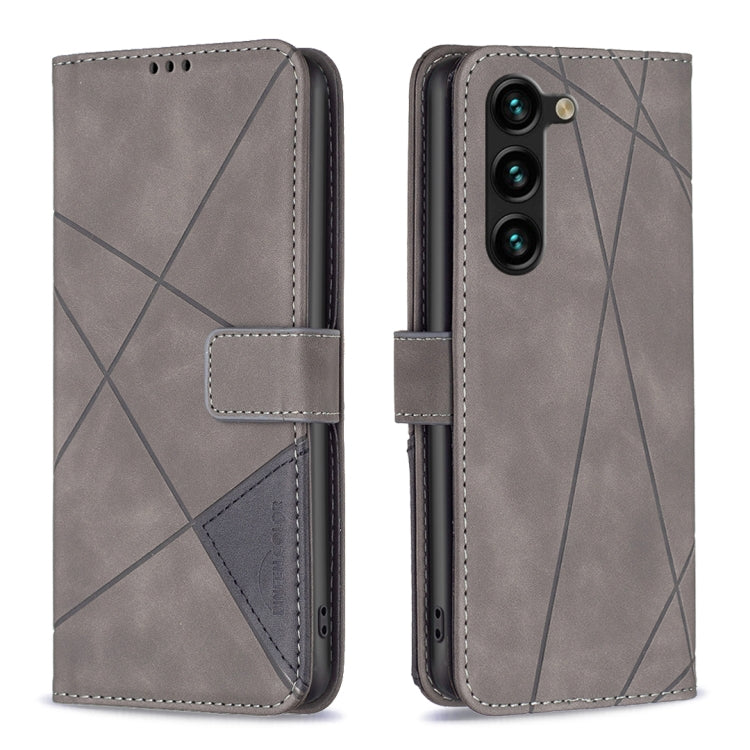 Magnetic Buckle Rhombus Texture Leather Phone Case, For Samsung Galaxy S25 Edge 5G, For Samsung Galaxy S25 5G, For Samsung Galaxy S25+ 5G, For Samsung Galaxy S25 Ultra 5G