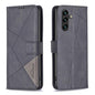 Magnetic Buckle Rhombus Texture Leather Phone Case, For Samsung Galaxy S25 FE 5G, For Samsung Galaxy S25 Edge 5G, For Samsung Galaxy S25 5G, For Samsung Galaxy S25+ 5G