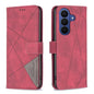 Magnetic Buckle Rhombus Texture Leather Phone Case, For Galaxy S27+ 5G, For Galaxy S26 FE 5G, For Samsung Galaxy S26 Ultra 5G, For Samsung Galaxy S26 5G