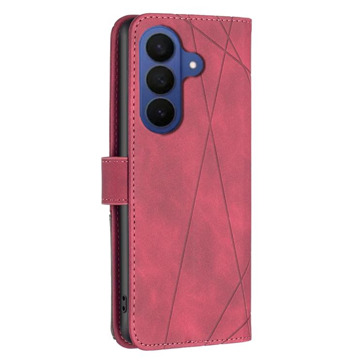 Magnetic Buckle Rhombus Texture Leather Phone Case, For Galaxy S27+ 5G, For Galaxy S26 FE 5G, For Samsung Galaxy S26 Ultra 5G, For Samsung Galaxy S26 5G
