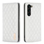 Diamond Lattice Magnetic Leather Flip Phone Case, For Galaxy S26 FE 5G, For Samsung Galaxy S25 5G, For Samsung Galaxy S25+ 5G, For Samsung Galaxy S25 Ultra 5G