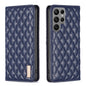 Diamond Lattice Magnetic Leather Flip Phone Case, For Samsung Galaxy S25 5G, For Samsung Galaxy S25+ 5G, For Samsung Galaxy S25 Ultra 5G, For Samsung Galaxy S24 FE 5G