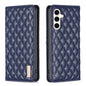 Diamond Lattice Magnetic Leather Flip Phone Case, For Galaxy S27+ 5G, For Galaxy S26 FE 5G, For Samsung Galaxy S25 5G, For Samsung Galaxy S25+ 5G