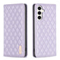 Diamond Lattice Magnetic Leather Flip Phone Case, For Galaxy S27+ 5G, For Galaxy S26 FE 5G, For Samsung Galaxy S25 5G, For Samsung Galaxy S25+ 5G