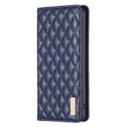 Diamond Lattice Magnetic Leather Flip Phone Case, For Galaxy S27+ 5G, For Galaxy S26 FE 5G, For Samsung Galaxy S25 5G, For Samsung Galaxy S25+ 5G