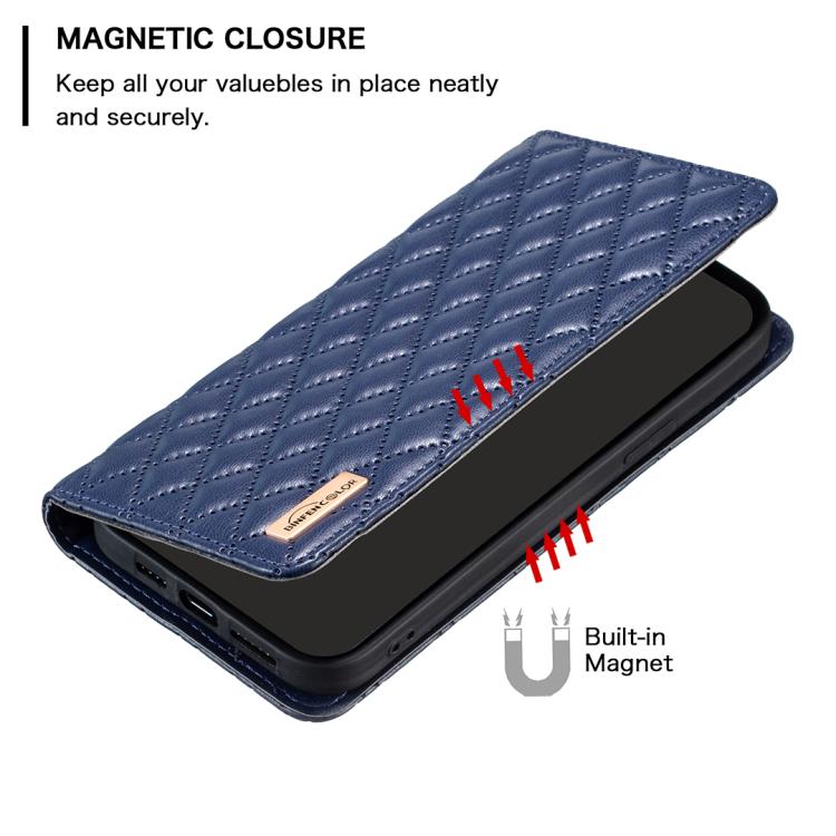 Diamond Lattice Magnetic Leather Flip Phone Case, For Galaxy S27+ 5G, For Galaxy S26 FE 5G, For Samsung Galaxy S25 5G, For Samsung Galaxy S25+ 5G