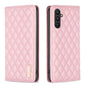 Diamond Lattice Magnetic Leather Flip Phone Case, For Galaxy S27+ 5G, For Galaxy S26 FE 5G, For Samsung Galaxy S25 5G, For Samsung Galaxy S25+ 5G