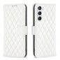 Diamond Lattice Wallet Flip Leather Phone Case, For Samsung Galaxy S25 5G, For Samsung Galaxy S25+ 5G, For Samsung Galaxy S25 Ultra 5G, For Samsung Galaxy S24 FE 5G