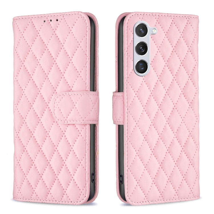Diamond Lattice Wallet Flip Leather Phone Case, For Samsung Galaxy S25 5G, For Samsung Galaxy S25+ 5G, For Samsung Galaxy S25 Ultra 5G, For Samsung Galaxy S24 FE 5G