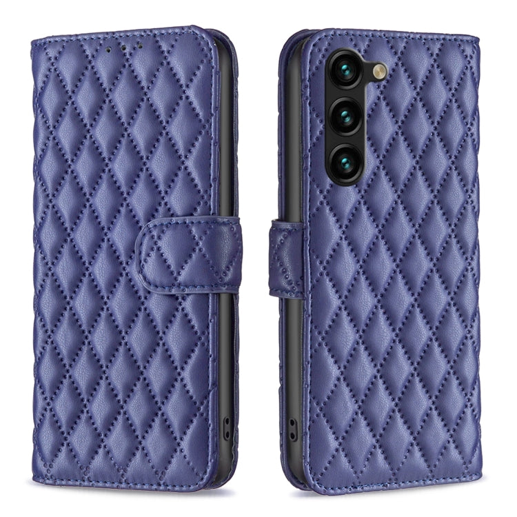 Diamond Lattice Wallet Flip Leather Phone Case, For Samsung Galaxy S25+ 5G, For Samsung Galaxy S25 Ultra 5G, For Samsung Galaxy S24 FE 5G