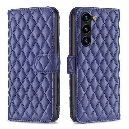 Diamond Lattice Wallet Flip Leather Phone Case, For Samsung Galaxy S25+ 5G, For Samsung Galaxy S25 Ultra 5G, For Samsung Galaxy S24 FE 5G