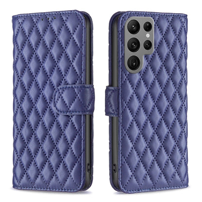 Diamond Lattice Wallet Flip Leather Phone Case, For Samsung Galaxy S26 5G, For Samsung Galaxy S25 5G, For Samsung Galaxy S25+ 5G, For Samsung Galaxy S25 Ultra 5G