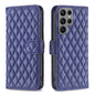 Diamond Lattice Wallet Flip Leather Phone Case, For Samsung Galaxy S26 5G, For Samsung Galaxy S25 5G, For Samsung Galaxy S25+ 5G, For Samsung Galaxy S25 Ultra 5G