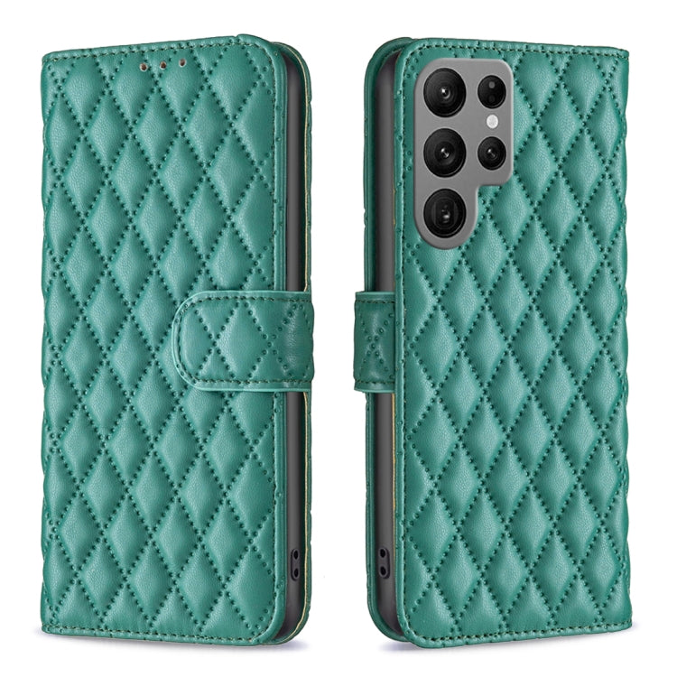 Diamond Lattice Wallet Flip Leather Phone Case, For Samsung Galaxy S26 5G, For Samsung Galaxy S25 5G, For Samsung Galaxy S25+ 5G, For Samsung Galaxy S25 Ultra 5G