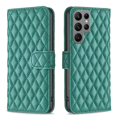Diamond Lattice Wallet Flip Leather Phone Case, For Samsung Galaxy S26 5G, For Samsung Galaxy S25 5G, For Samsung Galaxy S25+ 5G, For Samsung Galaxy S25 Ultra 5G