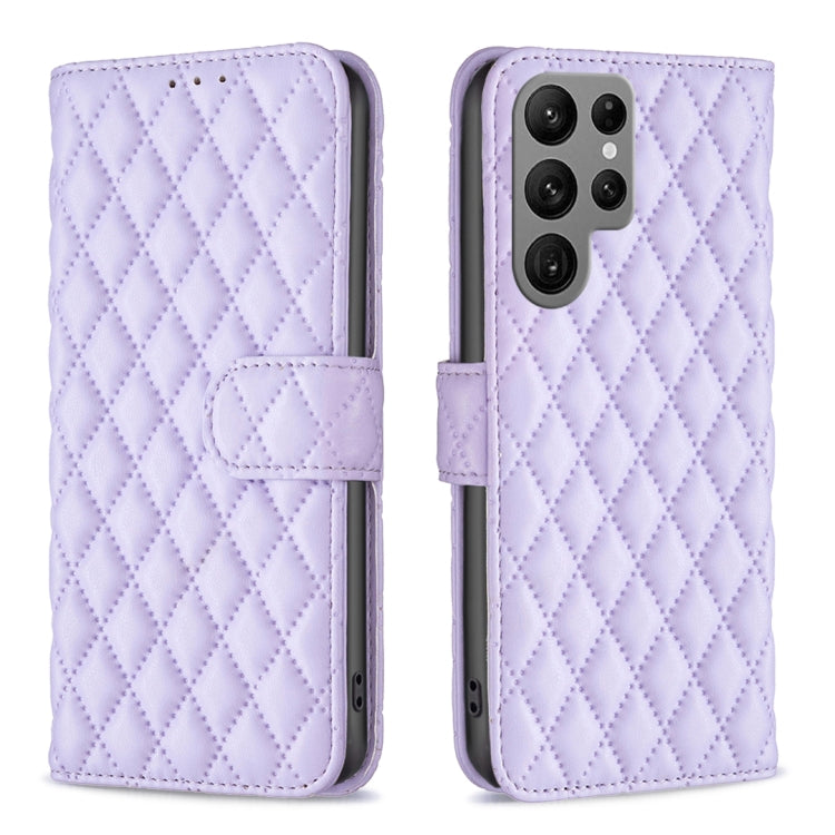 Diamond Lattice Wallet Flip Leather Phone Case, For Samsung Galaxy S26 5G, For Samsung Galaxy S25 5G, For Samsung Galaxy S25+ 5G, For Samsung Galaxy S25 Ultra 5G