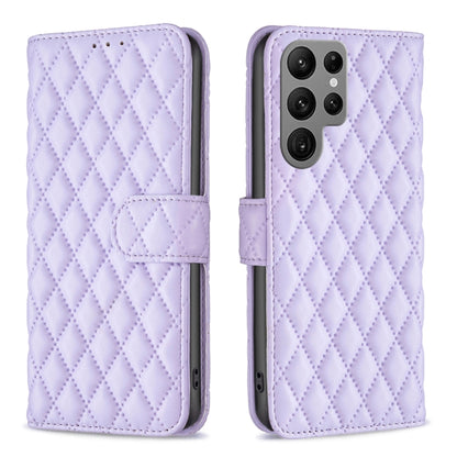 Diamond Lattice Wallet Flip Leather Phone Case, For Samsung Galaxy S26 5G, For Samsung Galaxy S25 5G, For Samsung Galaxy S25+ 5G, For Samsung Galaxy S25 Ultra 5G