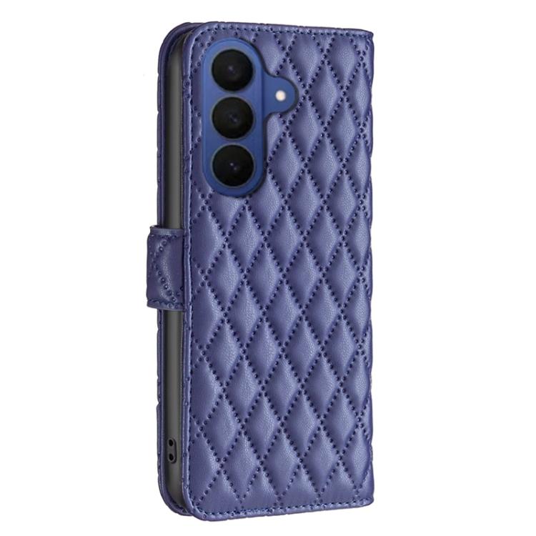 Diamond Lattice Wallet Flip Leather Phone Case, For Samsung Galaxy S26 5G, For Samsung Galaxy S25 5G, For Samsung Galaxy S25+ 5G, For Samsung Galaxy S25 Ultra 5G