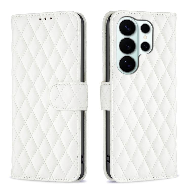 Diamond Lattice Wallet Flip Leather Phone Case, For Samsung Galaxy S26+ 5G, For Samsung Galaxy S26 Ultra 5G, For Samsung Galaxy S26 5G, For Samsung Galaxy S25 5G