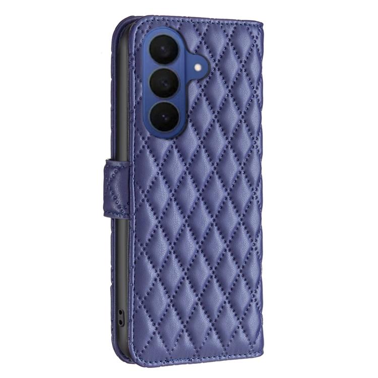 Diamond Lattice Wallet Flip Leather Phone Case, For Samsung Galaxy S26+ 5G, For Samsung Galaxy S26 Ultra 5G, For Samsung Galaxy S26 5G, For Samsung Galaxy S25 5G