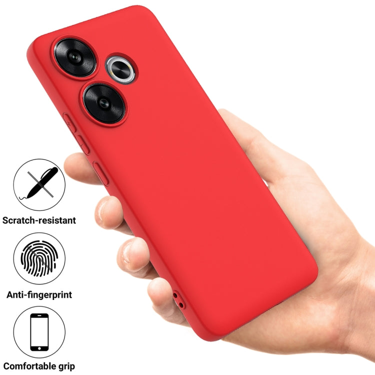 Solid Color Liquid Silicone Dropproof Full Coverage Phone Case