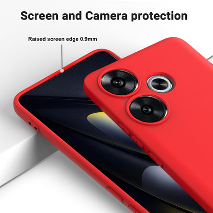 Solid Color Liquid Silicone Dropproof Full Coverage Phone Case