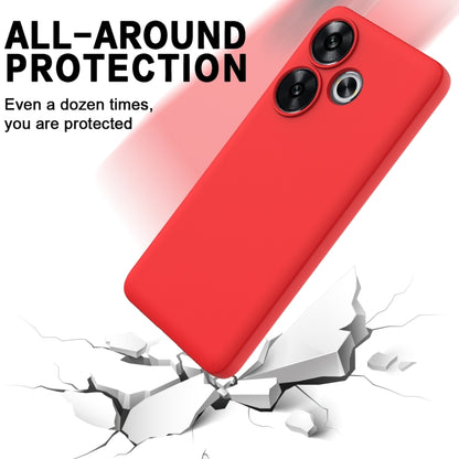 Solid Color Liquid Silicone Dropproof Full Coverage Phone Case