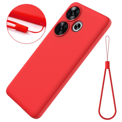 Solid Color Liquid Silicone Dropproof Full Coverage Phone Case