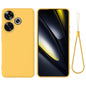 Solid Color Liquid Silicone Dropproof Full Coverage Phone Case, For Redmi 14C 4G, For Redmi 13 4G / 5G / Note 13R 5G, For Redmi A3x, For Redmi Turbo 3
