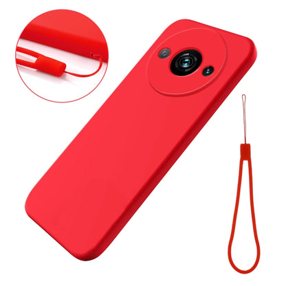 Solid Color Liquid Silicone Dropproof Full Coverage Phone Case, For Redmi A3x, For Redmi Turbo 3