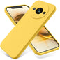 Solid Color Liquid Silicone Dropproof Full Coverage Phone Case