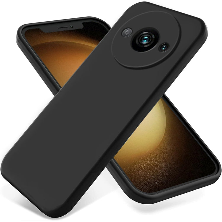 Solid Color Liquid Silicone Dropproof Full Coverage Phone Case, For Redmi 14C 4G, For Redmi 13 4G / 5G / Note 13R 5G, For Redmi A3x, For Redmi Turbo 3